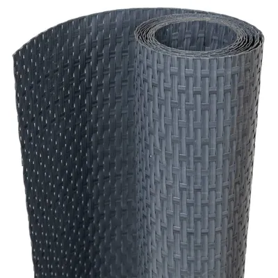 Produktbild von vidaXL Balkon-Sichtschutze 10 Stk. Anthrazit 255x19 cm Poly Rattan