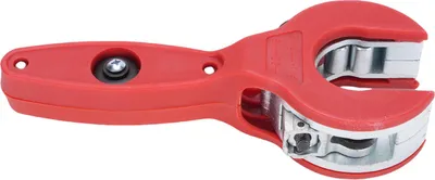 Obrázok produktu pre Ráčnový rezač hadíc 2 v 1 kompaktný rezač na rezanie PPR a plastových hadíc 1/4 palca až 7/8 palca medených PVC kovových rúrok červený