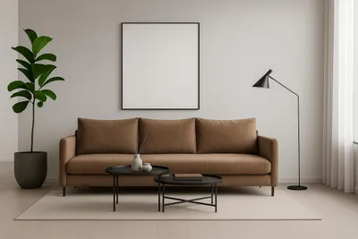 Immagine prodotto di GUTTO divano letto beige con funzione letto divano caramello in velluto kaki con rete e contenitore
