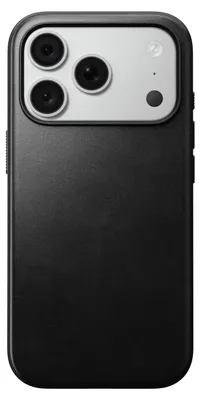Obrázek produktu pro Nomad Modern Leather Case, black (Horween) - iPhone 18 Pro/17 Pro