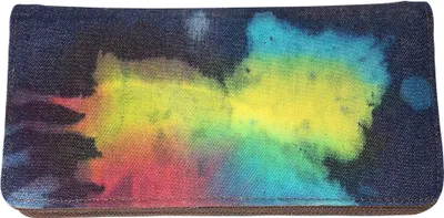 Produktbild von Geldbörse - Portemonnaie - Brieftasche - Farbverlauf Aquarell