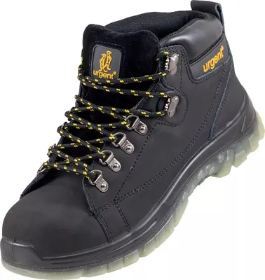 Produktbild von Arbeitsstiefel URGENT 114 S1 SCHWARZ Größe 42 Sicherheitsschuhe Herrenschuhe Arbeitsschuhe Stiefel Schutzschuhe