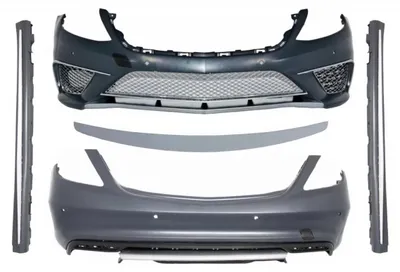Produktbild von Bodykit für Mercedes W222 13-06.17 S65 Look Kofferraumspoiler Sport Hinterlippe.