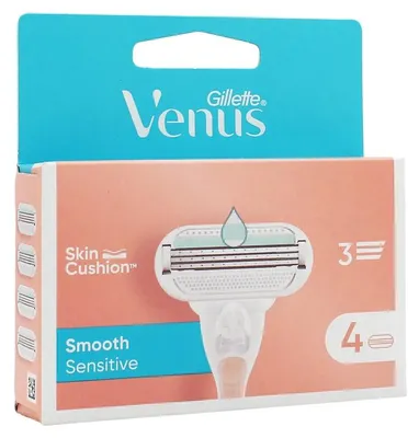 Image de Gillette Venus Smooth Sensitive têtes de remplacement 4 pcs