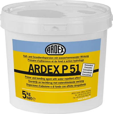 Produktbild von ARDEX Haft- u. Grundierdispersion P51 Grundierung, Konzentrat 5 kg