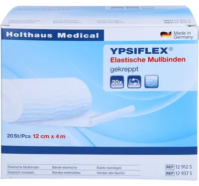 Produktbild von Elastische Mullbinde 12cmx4m, 20 St BIN