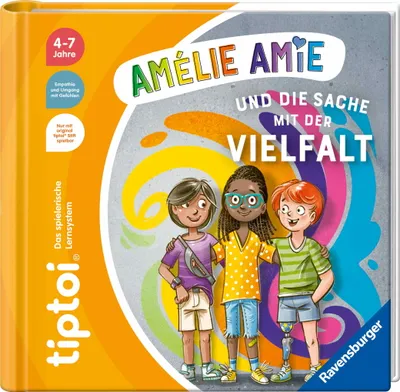 Immagine prodotto di Ravensburger 49298 tiptoi® Amélie Amie e la cosa della diversità
