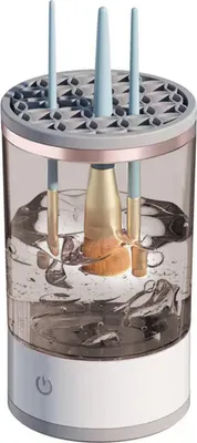 Produktbild von Pinselreiniger Make up Elektrisch, 7000 U/min USB Make up Pinselreiniger Trockner, Make up Pinsel Reiniger für Make-up-Pinsel Aller Größen