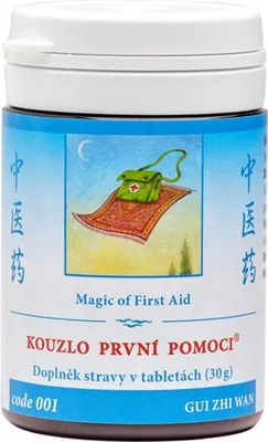 Obrázek produktu pro 001 Kouzlo první pomoci (GUI ZHI WAN), 100 tbl