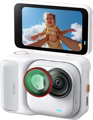 Produktbild von INF CPL Filter Schwarz für Insta360 Go Ultra - Polarisationsfilter