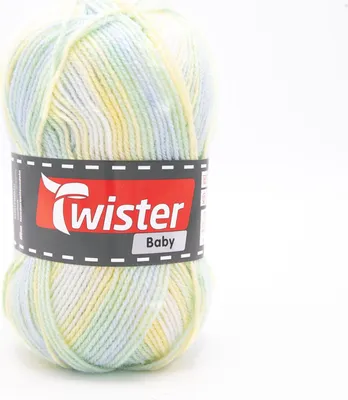 Produktbild von 50 Gramm Twister Baby aus 100 % Polyacryl 96 Wiese Color