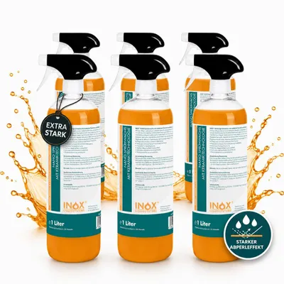 Produktbild von INOX® Sprühwachs 6x1L Auto Spray Wax Autowachs Versiegelung Schnellwachs Lack