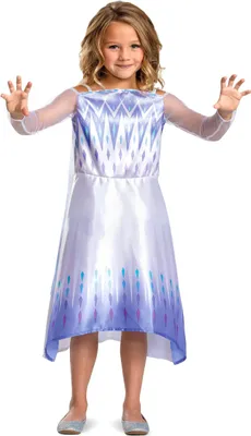 Image de Costume Disney Ice Kingdom, costume de carnaval Elsa 109-123 cm (5-6 ans)
