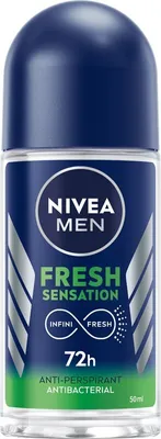Image de NIVEA Men déodorant roll-on FRESH SENSATION 50ml