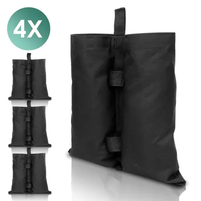Produktbild von EINFEBEN 4x set Pavillon Sandsäcke Pavillons & Partyzelte Zelt Sandsack Beschwerung Standfüße Gewichte Camping