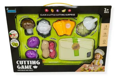 Immagine prodotto di Verdure da tagliare per bambini con tagliere - Jinkee 3+