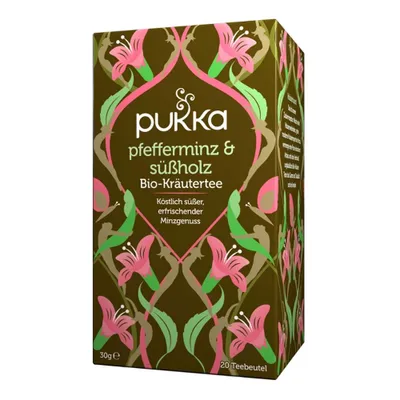 Produktbild von pfefferminz & süßholz - 20 Beutel 30g