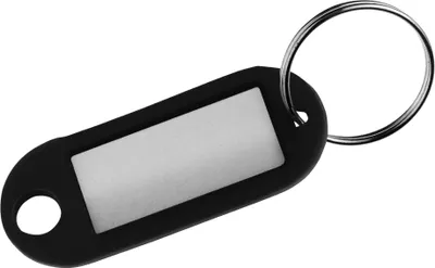 Produktbild von Schlüsselanhänger VE=50x100 Stück schwarz