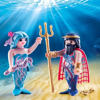 Produktbild von PLAYMOBIL DuoPack Meereskönig und Nixe, 70082