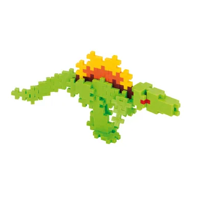 Image de Plus-Plus Spinosaurus Dinosaur Tube Construction Set - 100pcs.