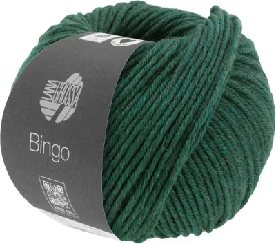 Produktbild von Lana Grossa - Bingo Melange 1028 dunkelgrün meliert