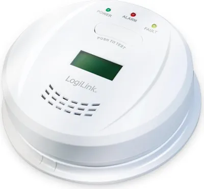 Produktbild von Logilink Kohlenmonoxidmelder mit LCD
