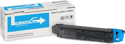 Produktbild von Kyocera 1T02NTCNL0 Toner cyan TK-5160C mit 12.000 Seiten für P7040cdn