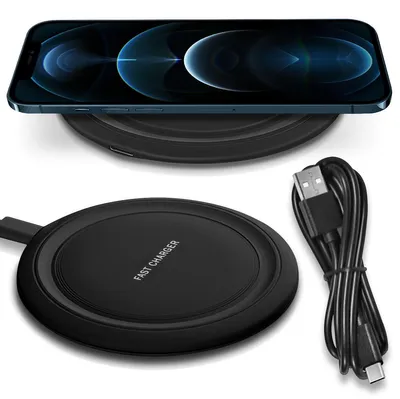 Produktbild von Schnell Ladegerät QI Wireless Charger Apple iPhone 12 Pro / Max Kabellos Laden