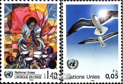 Produktbild von Briefmarken UNO - Genf 1986 Mi 137,142 (kompl.Ausg.) postfrisch Freimarken