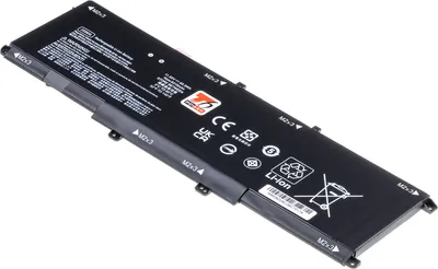 Zdjęcie produktu dla T6 Power bateria do laptopa Hewlett Packard, numer części ZG06XL, Li-Poly, 11,55 V, 8310 mAh (96 Wh), czarny