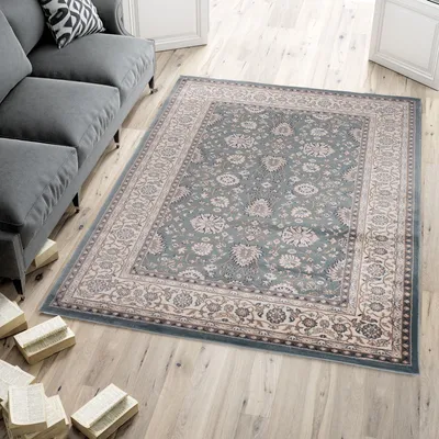 Obrázek produktu pro Koberec Orientální koberec Klasický orientální vzor - Obývací pokoj -2512d modrý - Barva: Modrá, Rozměr: 60 x 100 cm