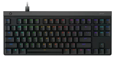Produktbild von Logitech G G515 TKL, Kabelgebunden, USB, Mechanischer Switch, QWERTZ, RGB-LED, Schwarz