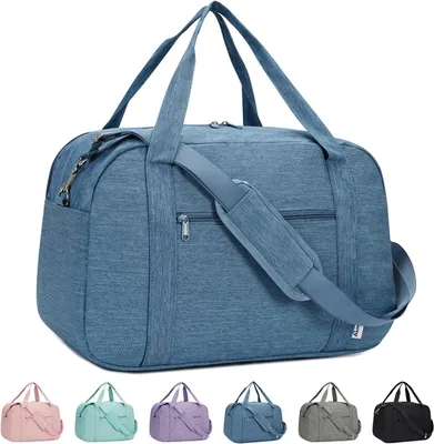 Produktbild von Kabinentasche Reisetasche Packbar Wasserdicht Geräumig Navy 45x36x20 cm