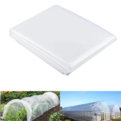 Zdjęcie produktu dla Przezroczysta folia ogrodnicza, 2 x 10 metrów, do ochrony roślin