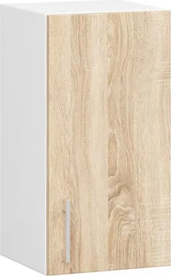 Obrázek produktu pro Horní kuchyňská skříňka TRIVORA - šířka 30 cm, bílá / dub sonoma