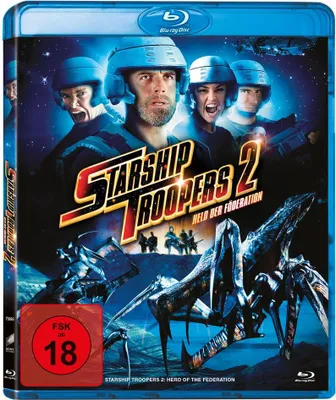 Zdjęcie produktu dla PLAION 1129858, Film, Blu-ray, Niemiecki, Angielski, 95 min, Starship Troopers 2: Hero Of The Federation, Science Fiction
