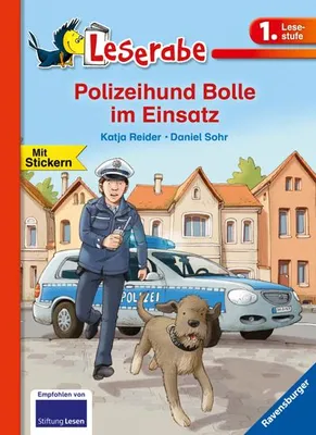 Produktbild von Polizeihund Bolle im Einsatz - Leserabe 1. Klasse - Erstlesebuch für Kinder ab 6 Jahren