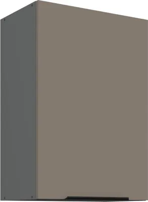 Image de Meuble haut de cuisine LUNARA - largeur 50 cm, beige foncé / anthracite