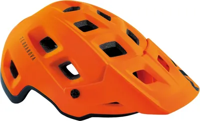 Produktbild von MET Fahrradhelm Terranova , Orange Schwarz, S