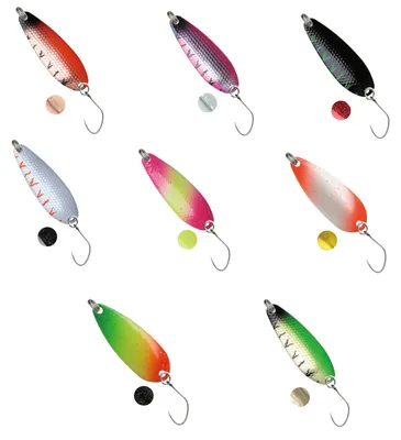Produktbild von Paladin Apollo - Forellenspoon, Gewicht:3.6g, Farbe:pink-gelb/gelb