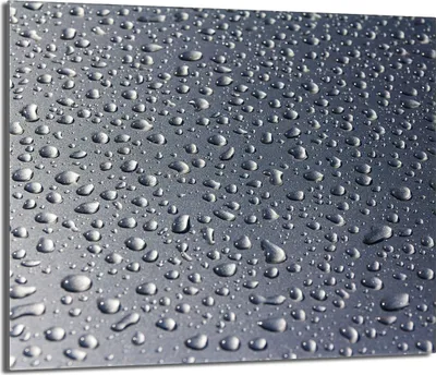 Obrázok produktu pre Kryt varnej dosky 60x52 Keramický kryt varnej dosky Splashback Sklenená doska Deco Krájacia doska, Drops Grey