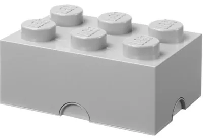 Zdjęcie produktu dla LEGO 40000805 Klocek do przechowywania LEGO STORAGE BRICK 6, 8,47 l, szary