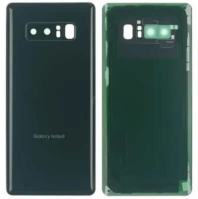 Produktbild von Samsung Galaxy Note 8 (SM-N950F) Backcover + Kameraglas + Kleber, Schwarz