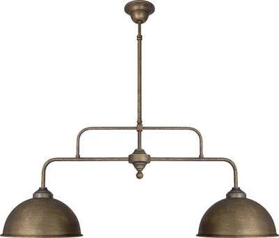 Produktbild von Deckenlampe Bronze E27 Messing massiv Design Deckenleuchte