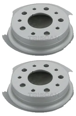Produktbild von 2 Bremsscheiben belüftet Ø 305 mm TRISCAN passend für u.a. FIAT DOBLO