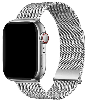 Image de Bracelet magnétique imoshion Milanees pour Apple Watch | 38/40/41/42 mm - Argent