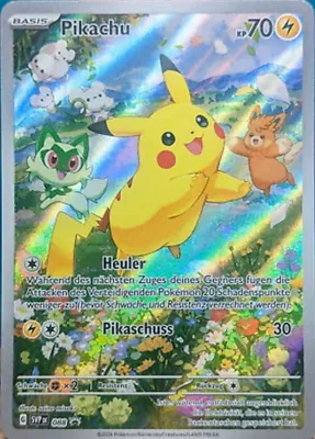 Imagen del producto de Pokémon TCG – SVP088 – Ilustración completa promocional – Alemán – Escarlata y Púrpura – + Protección de envío Heartforcards®
