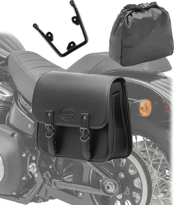 Produktbild von Satteltasche + Halter für Chopper / Custombikes Standard 20-25 20l lin
