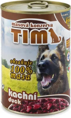 Obrázok produktu pre Konzerva pre psov Falco TIM 400g kačacie kačacie hovädzie kuracie droby