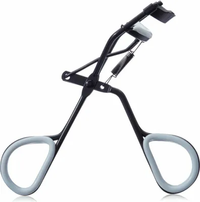 Produktbild von Qvs Eyelash Pliers, Black And White, Individually Packed 1 X 1 Piece